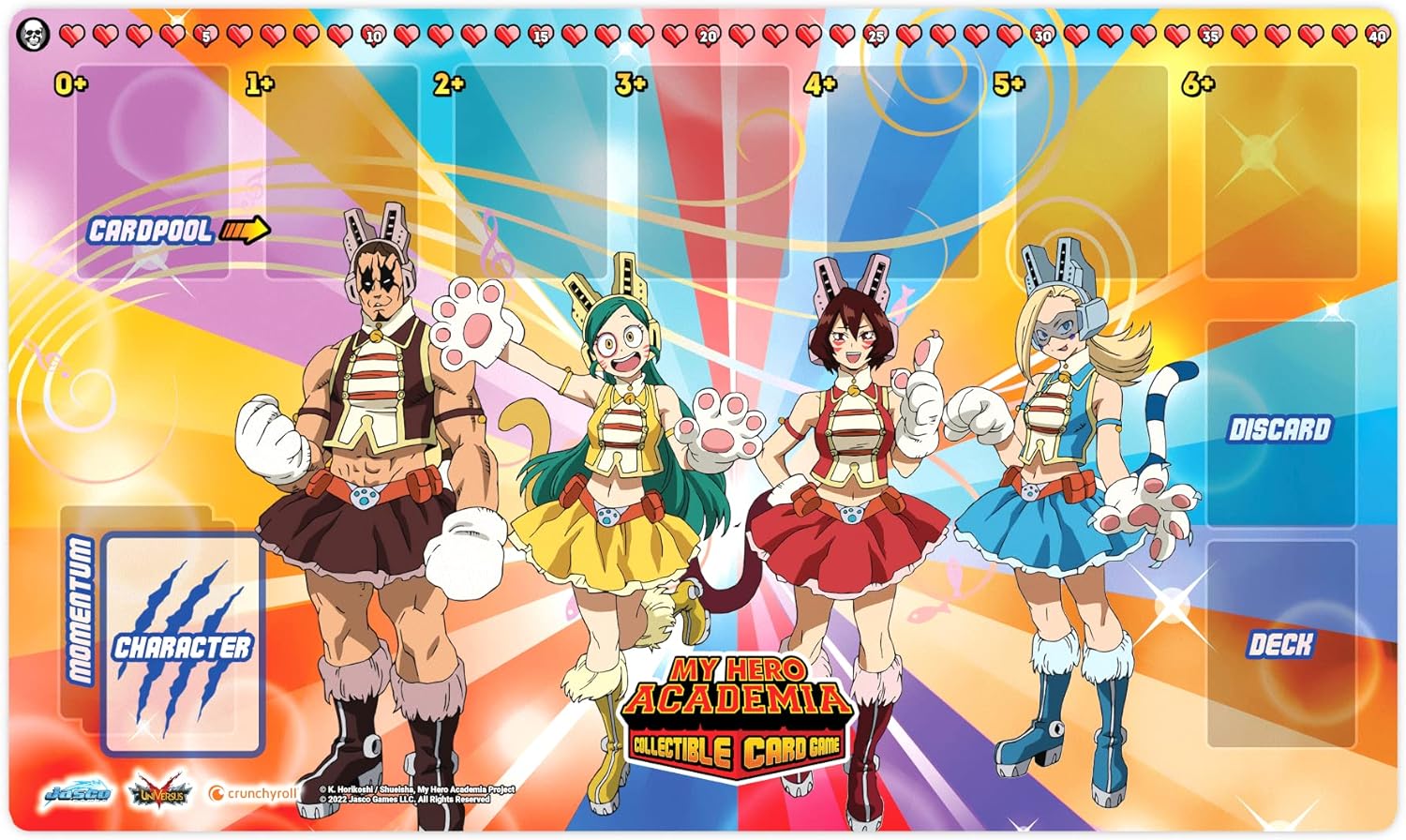 Wild Wild PussyCats - My Hero Academia - Playmat